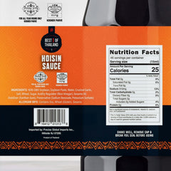 Best of Thailand Hoisin Sauce pouring over wok creates a glossy glaze with balanced sweetness