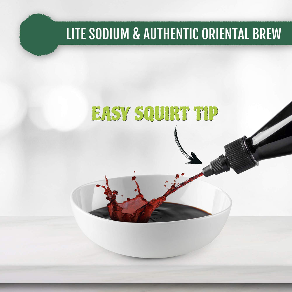 Best of Thailand Lite Soy Sauce dipping-ready bottle for marinades