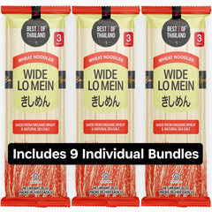 Best of Thailand Noodles 3-pack packaging ideal for quick weeknight meals.
