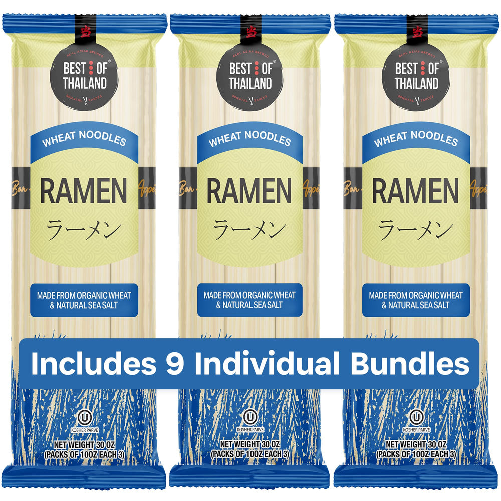 Best Of Thailand Noodles pack ramen, convenient 3-pack for quick meals