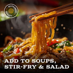 Best of Thailand Noodles served in a bowl, comforting and satisfying.