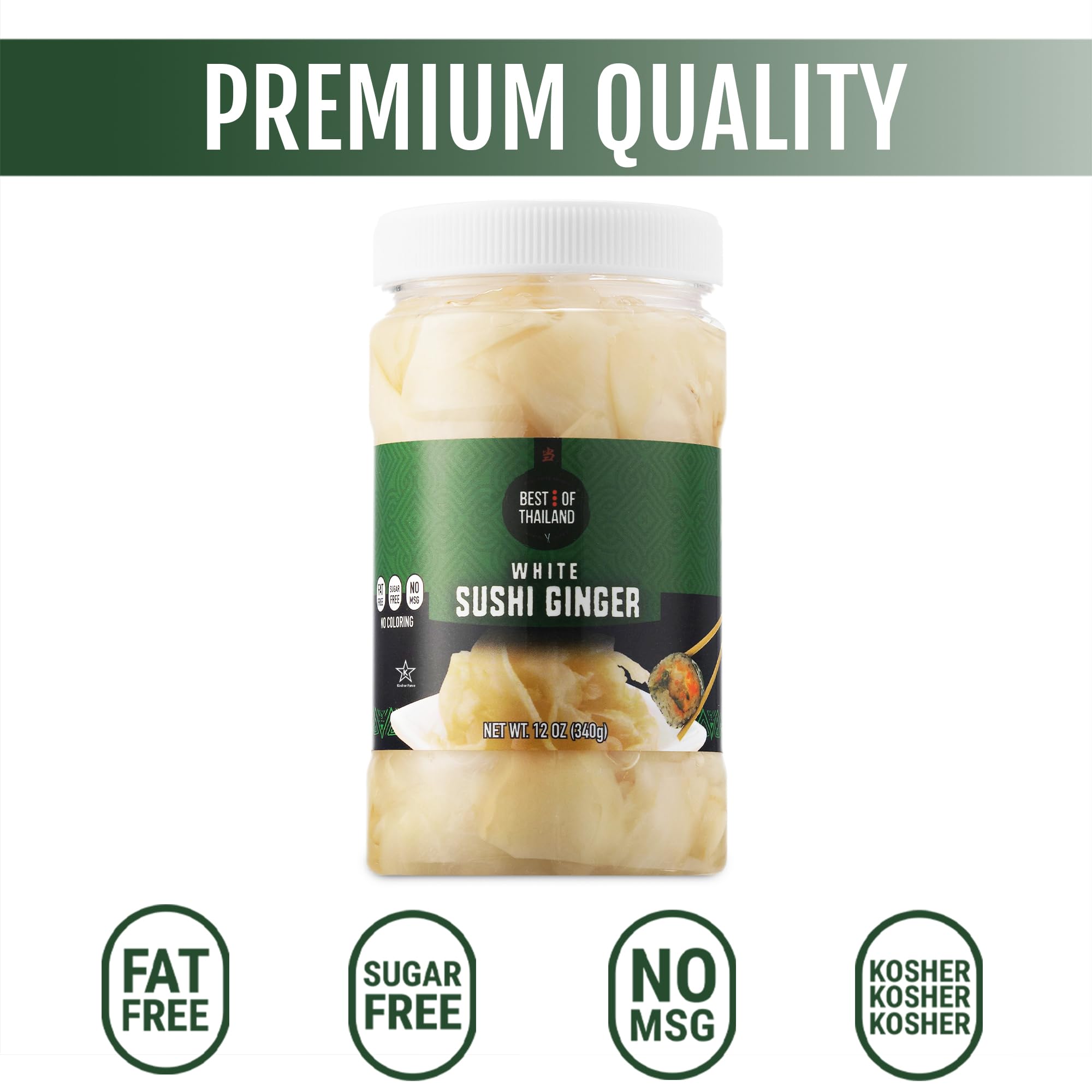 Best of Thailand pickling brine with rice vinegar and sugar-free formula