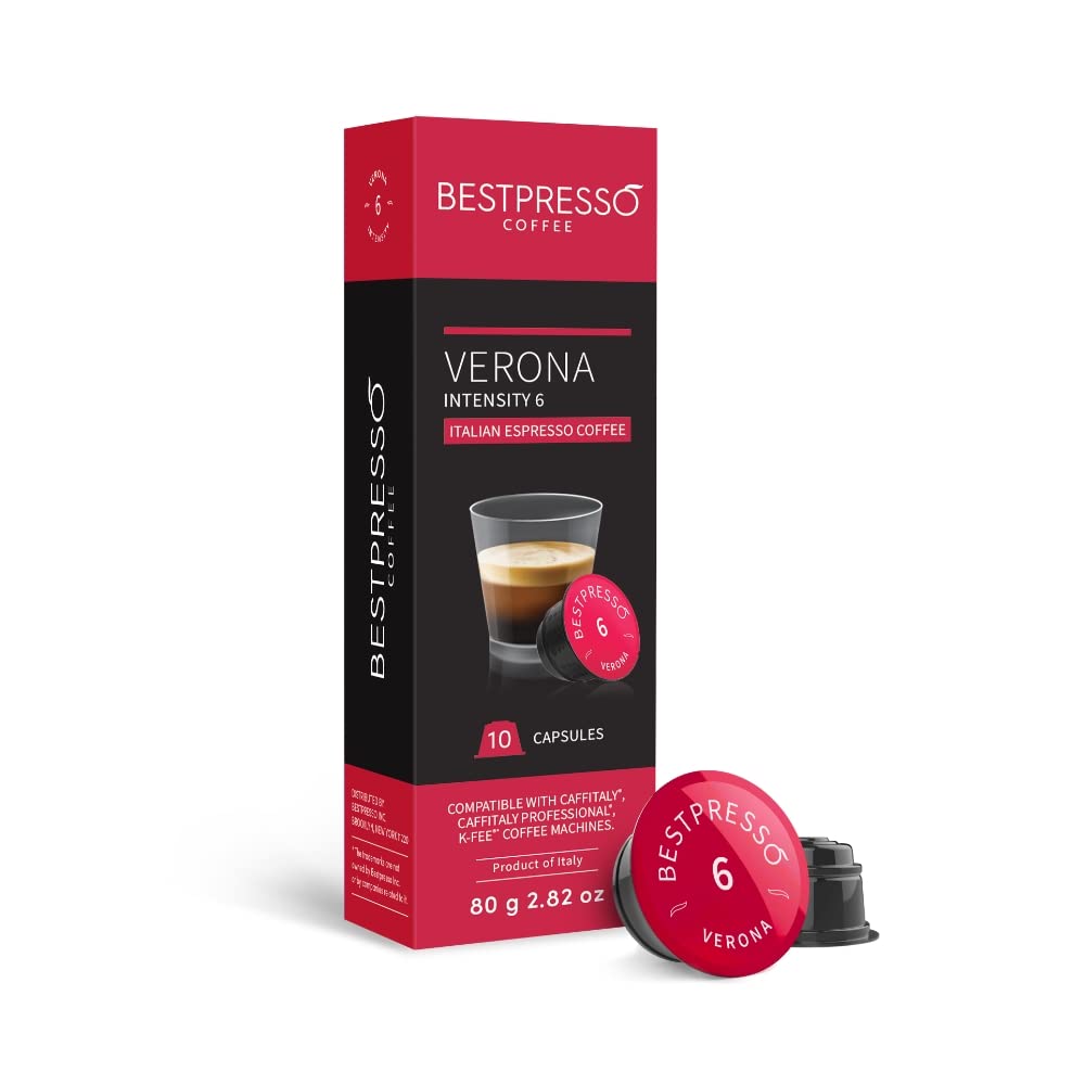 Bestpresso Variety Pack front view showing four flavors together
