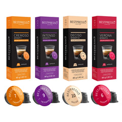 Bestpresso Verismo-compatible capsules for at-home espresso variety