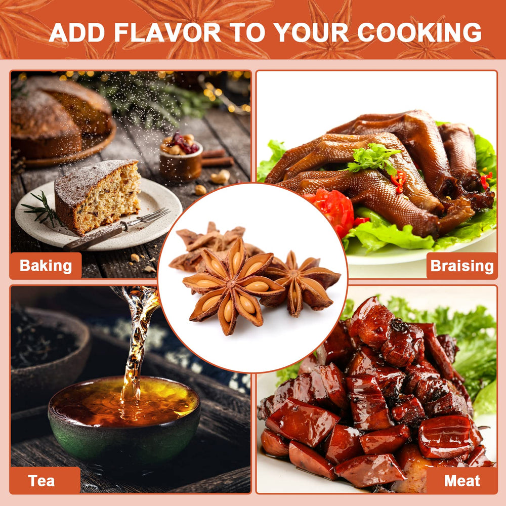 Besway Chinese Star Anise packaging shows resealable canister for freshness.