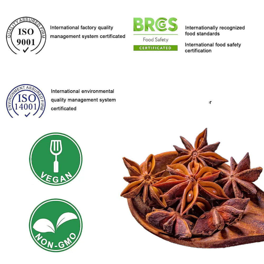 Besway Star Anise tea brew setup suggests easy infusion for beverages.