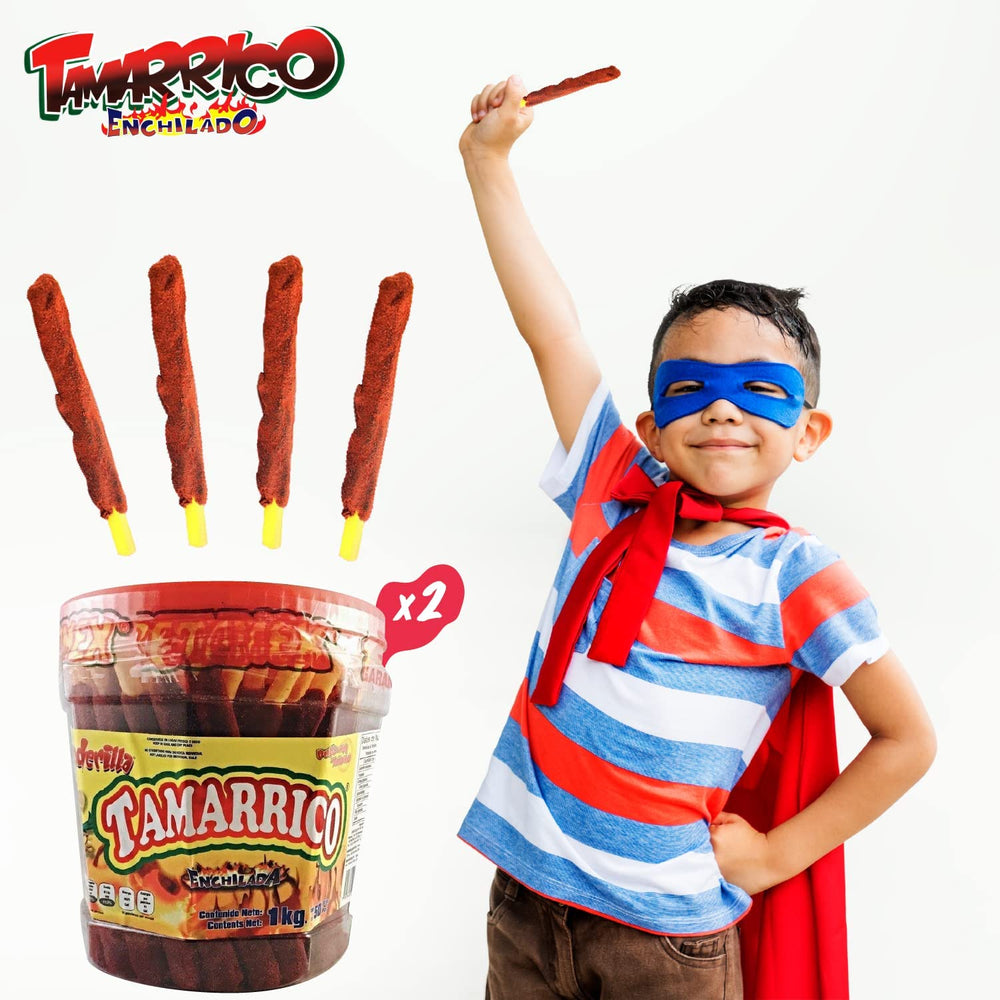 Mexican-origin Betamex candy sticks highlight authentic snack quality.