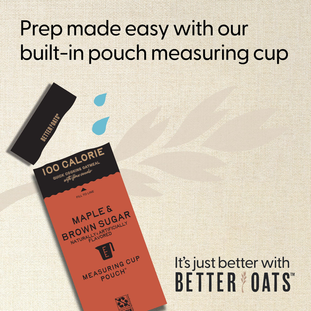 Better Oats pack of 6 boxes for convenient, on-the-go breakfasts.