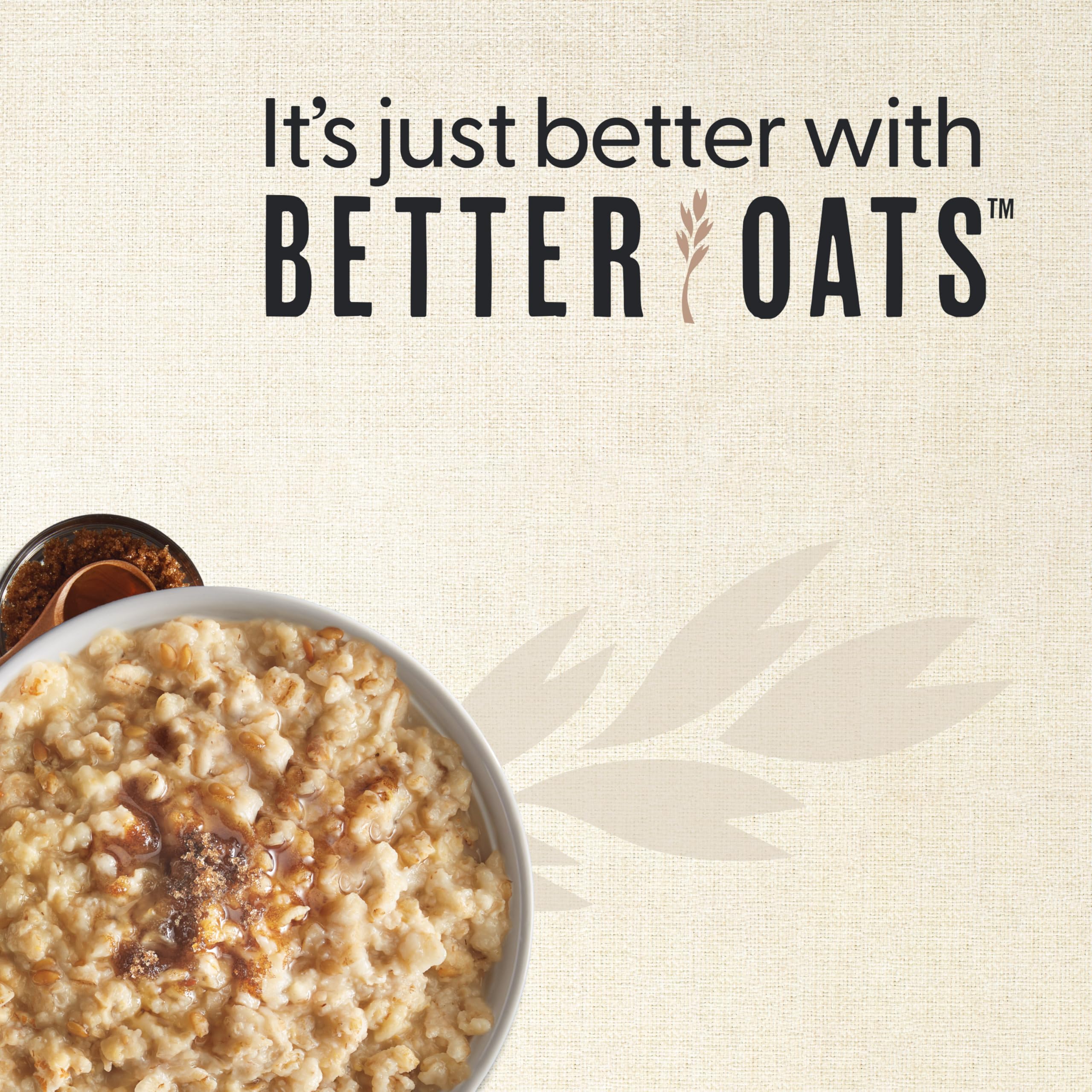 Better Oats kosher certification logo on packaging signals quality