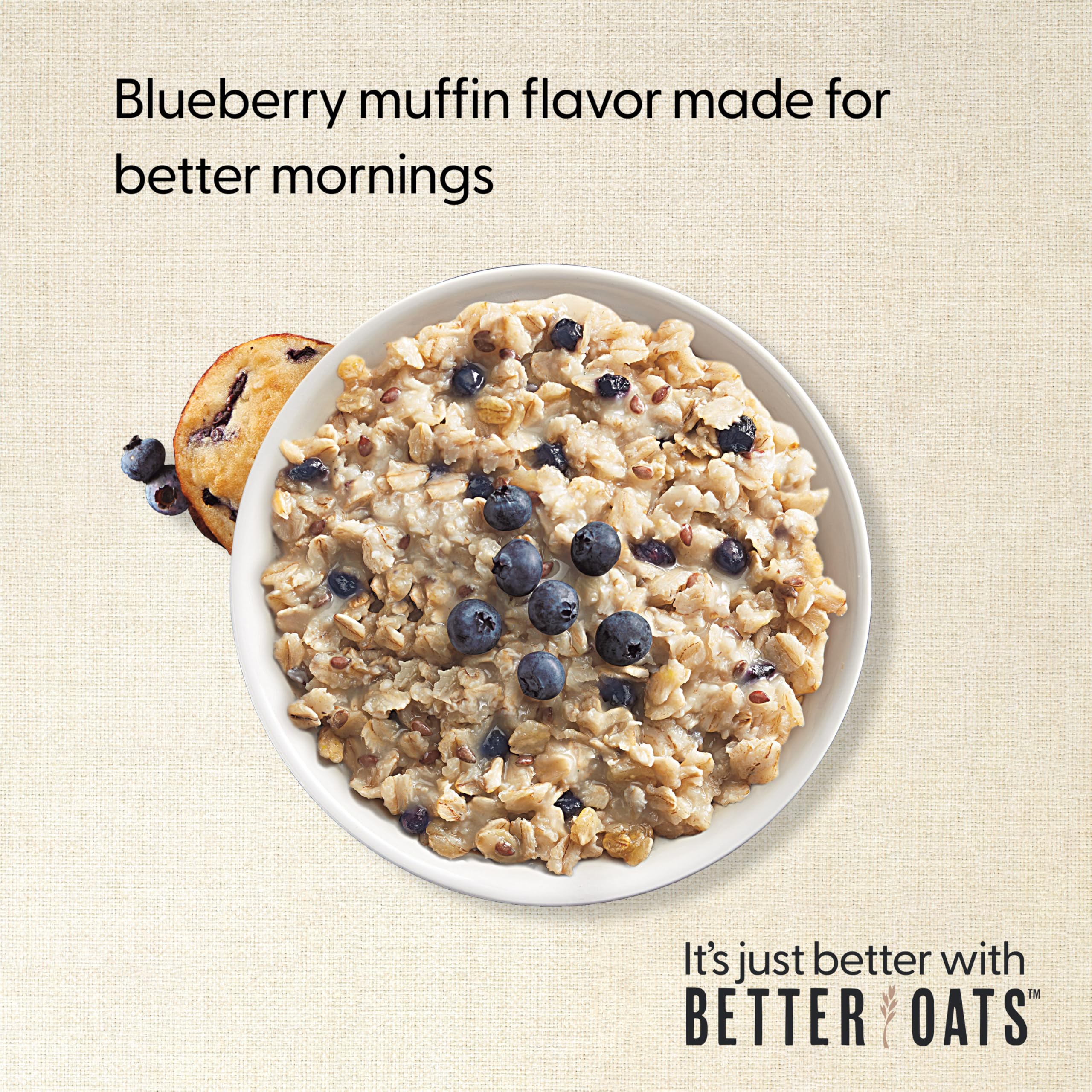 Better Oats microwave-ready oats in a bowl for fast mornings