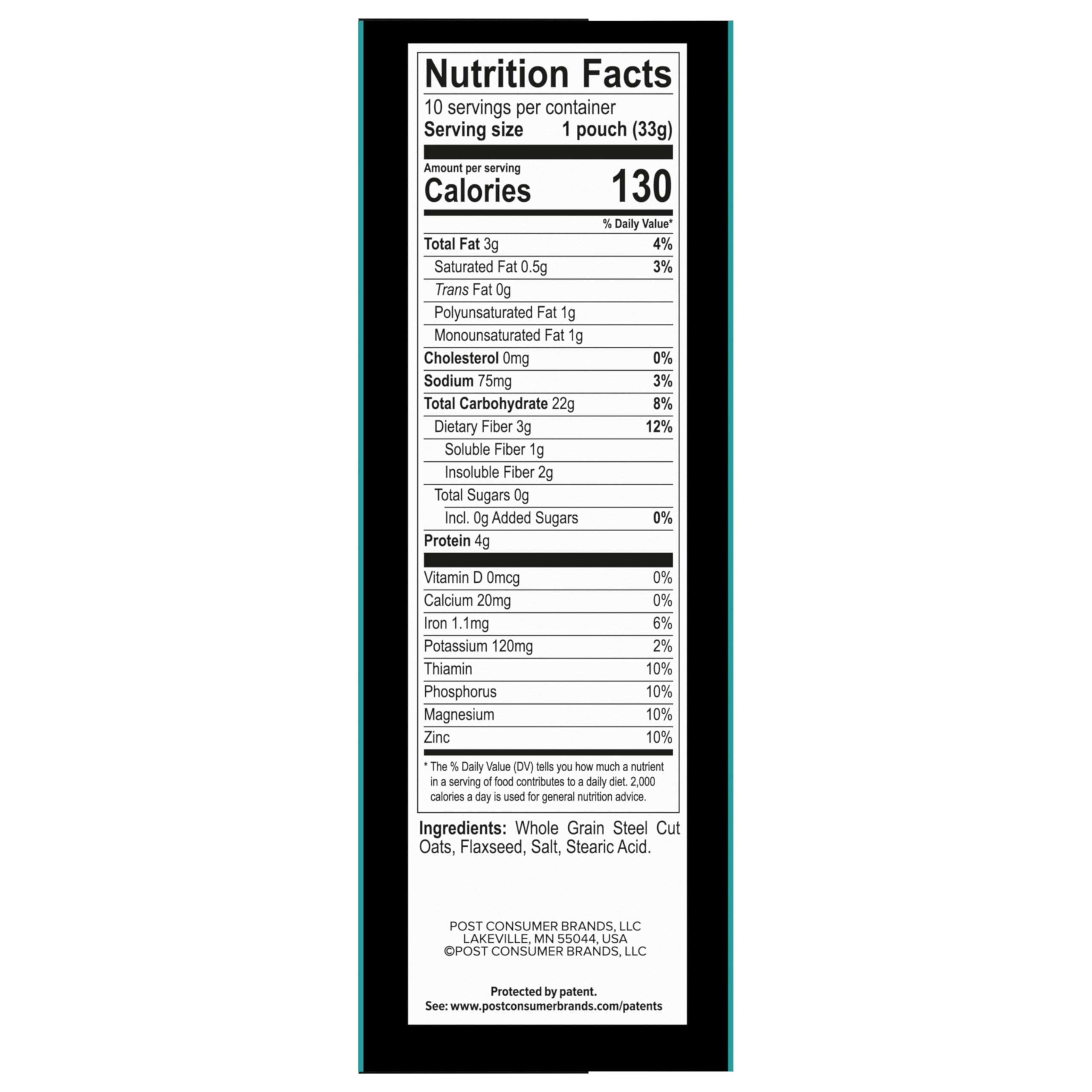 Better Oats packaging emphasizes wholesome ingredients and quick breakfast options.