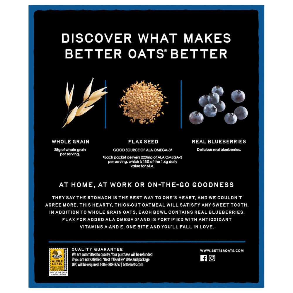 Better Oats six-pack box display suggests convenient multi-pack