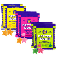 Better Sour Variety Pack packaging front with bold colors for convenience.