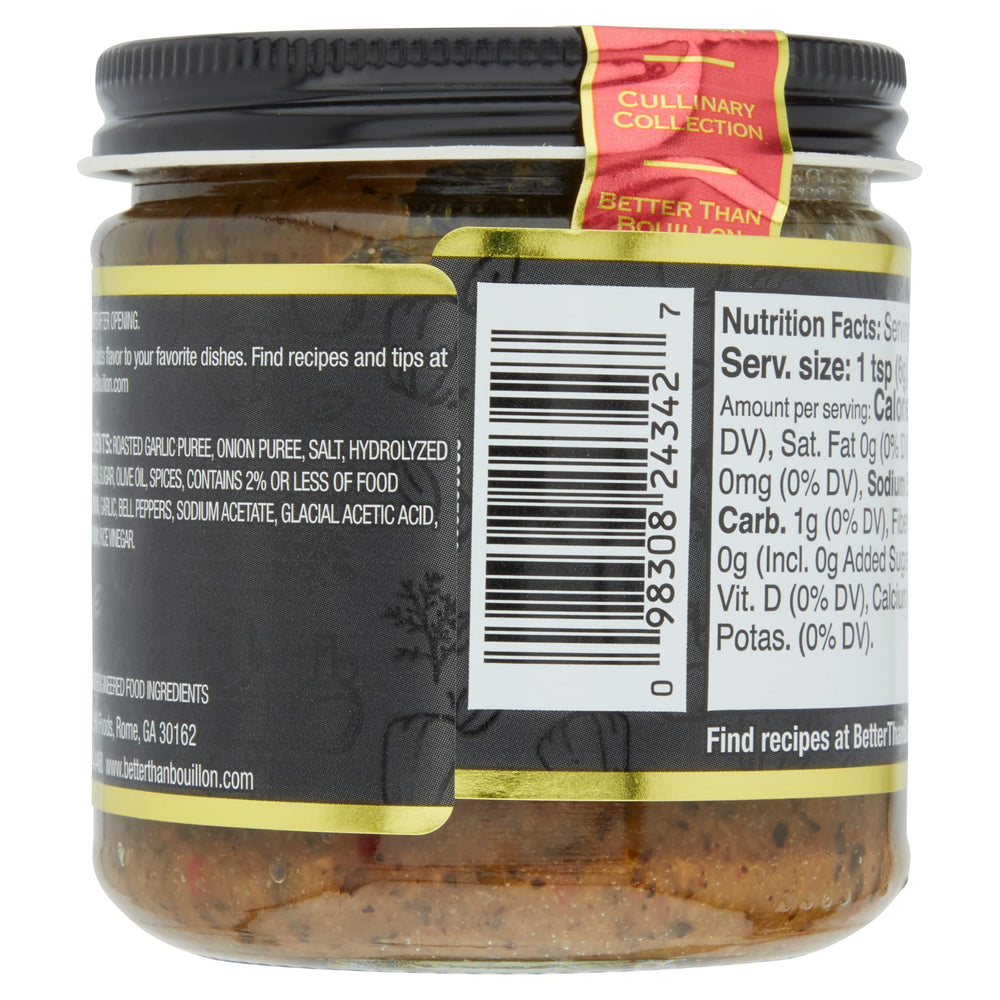 Better Than Bouillon Italian Herb Base spoon-out texture helps portion control.
