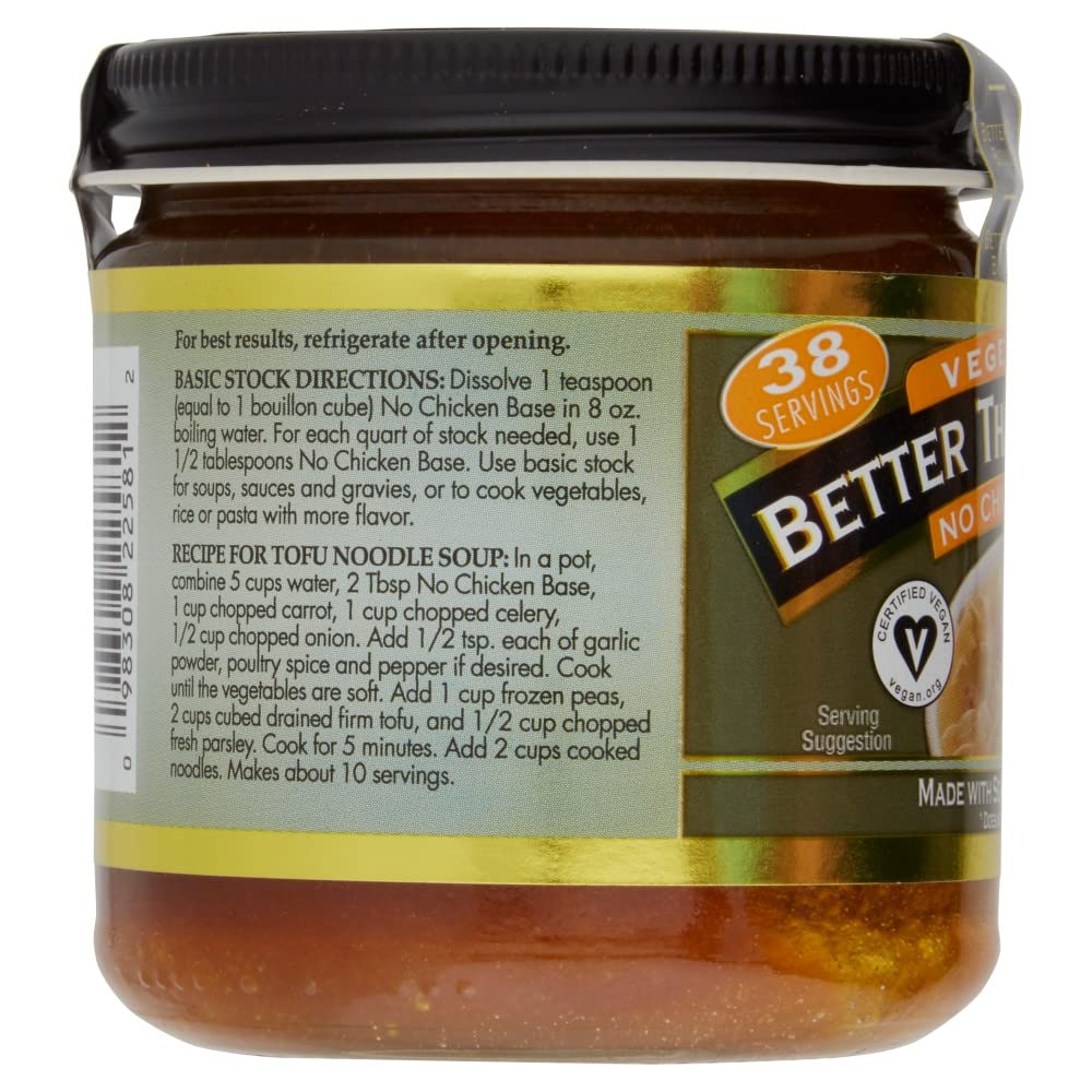 Better Than Bouillon No Beef Base jar-dispense enables precise seasoning.