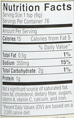 Label close-up of Better Than Bouillon Organic Roasted Chicken Base showing organic ingredients