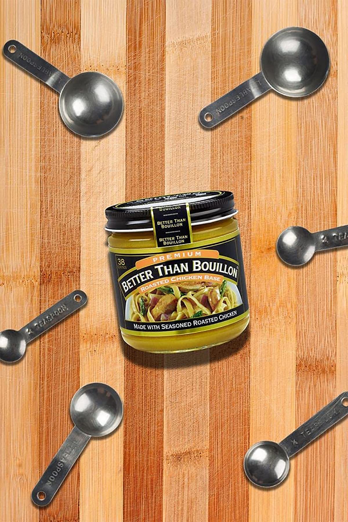 Better Than Bouillon Roasted Chicken Base steaming bowl conveys comforting aroma