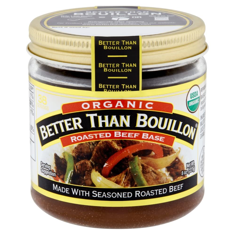 Better Than Bouillon Roasted Beef Base in slow cooker dish aroma and depth.