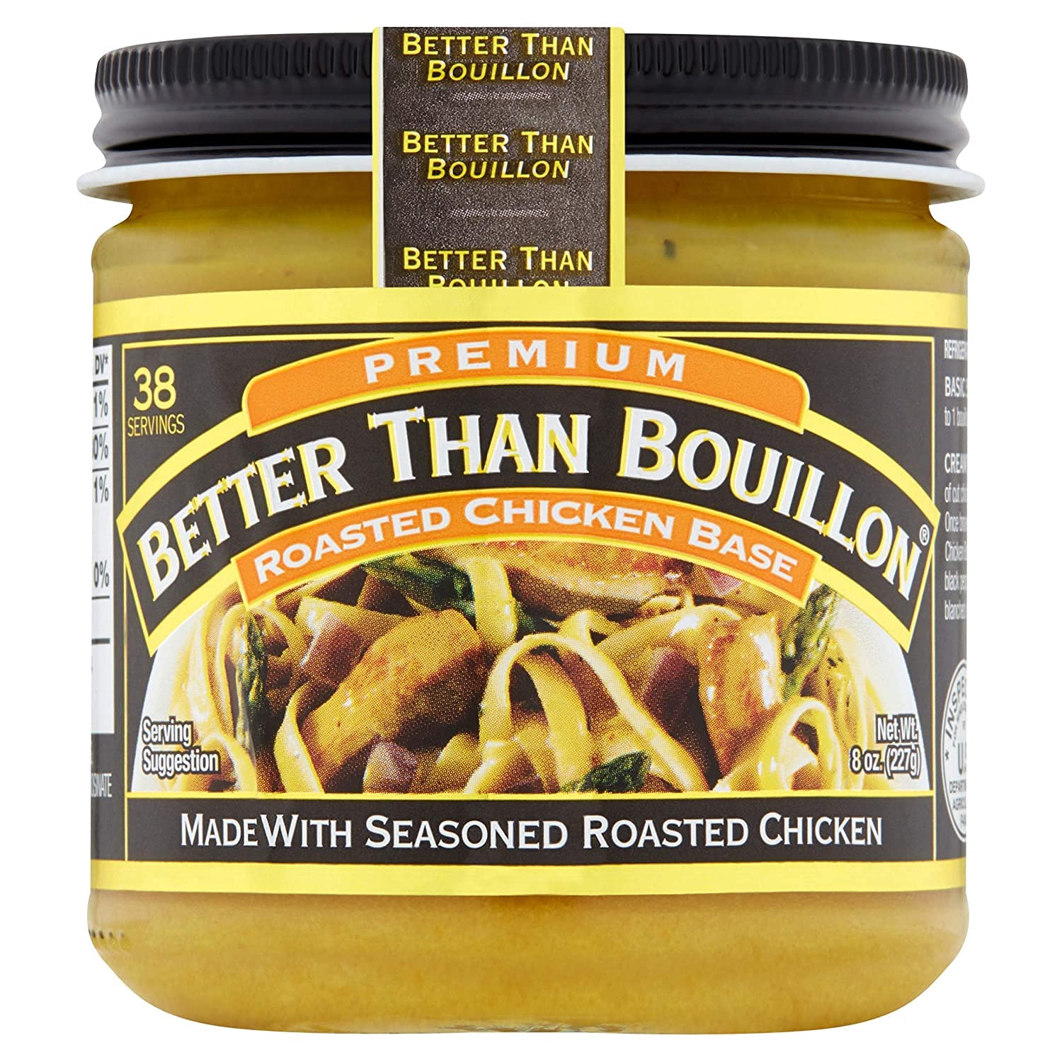 Better Than Bouillon Roasted Beef Base dish steam bowl suggests hearty, beefy notes