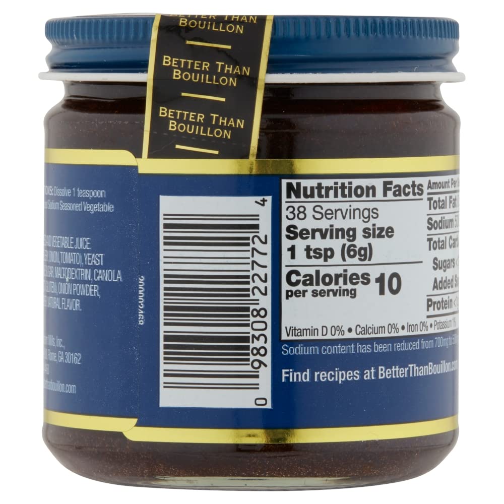 Pantry shelf with Better Than Bouillon jar ready to use