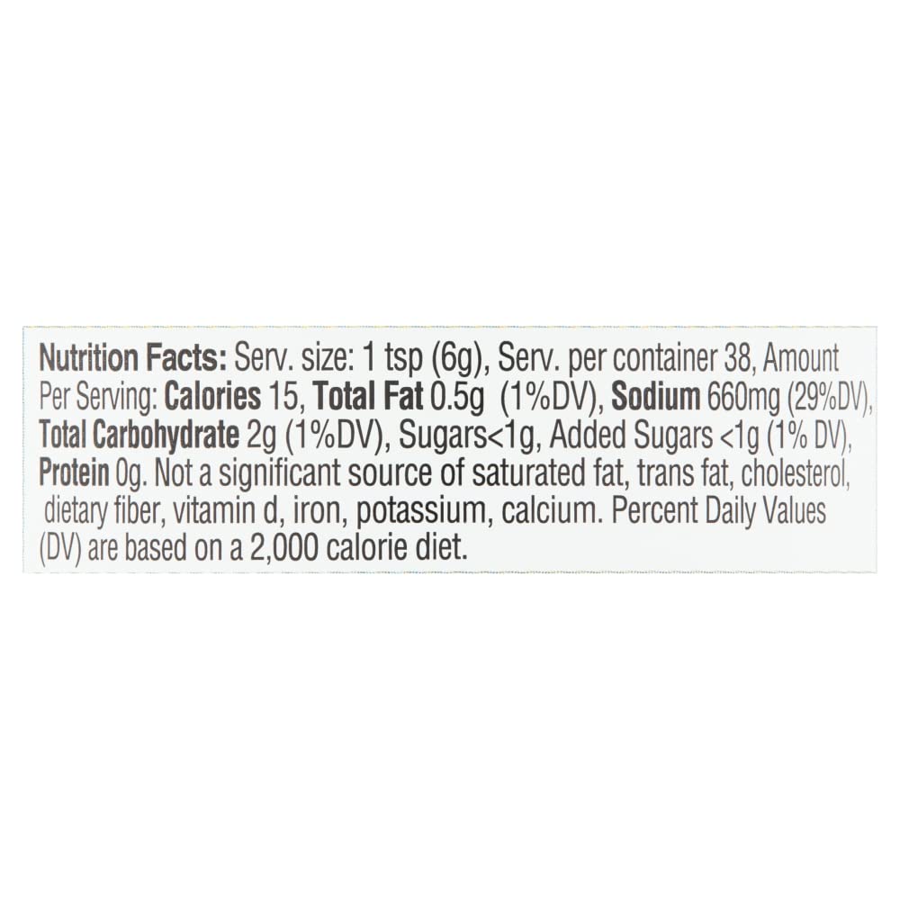 Label highlights ready-to-use base for marinades and glazes.