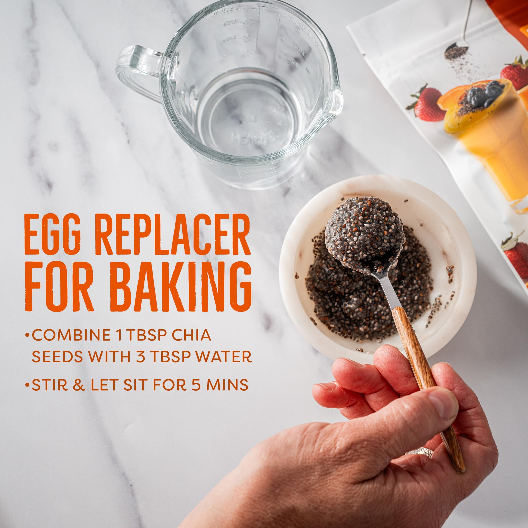 BetterBody Foods chia seeds pack—top choice for smoothies and puddings.