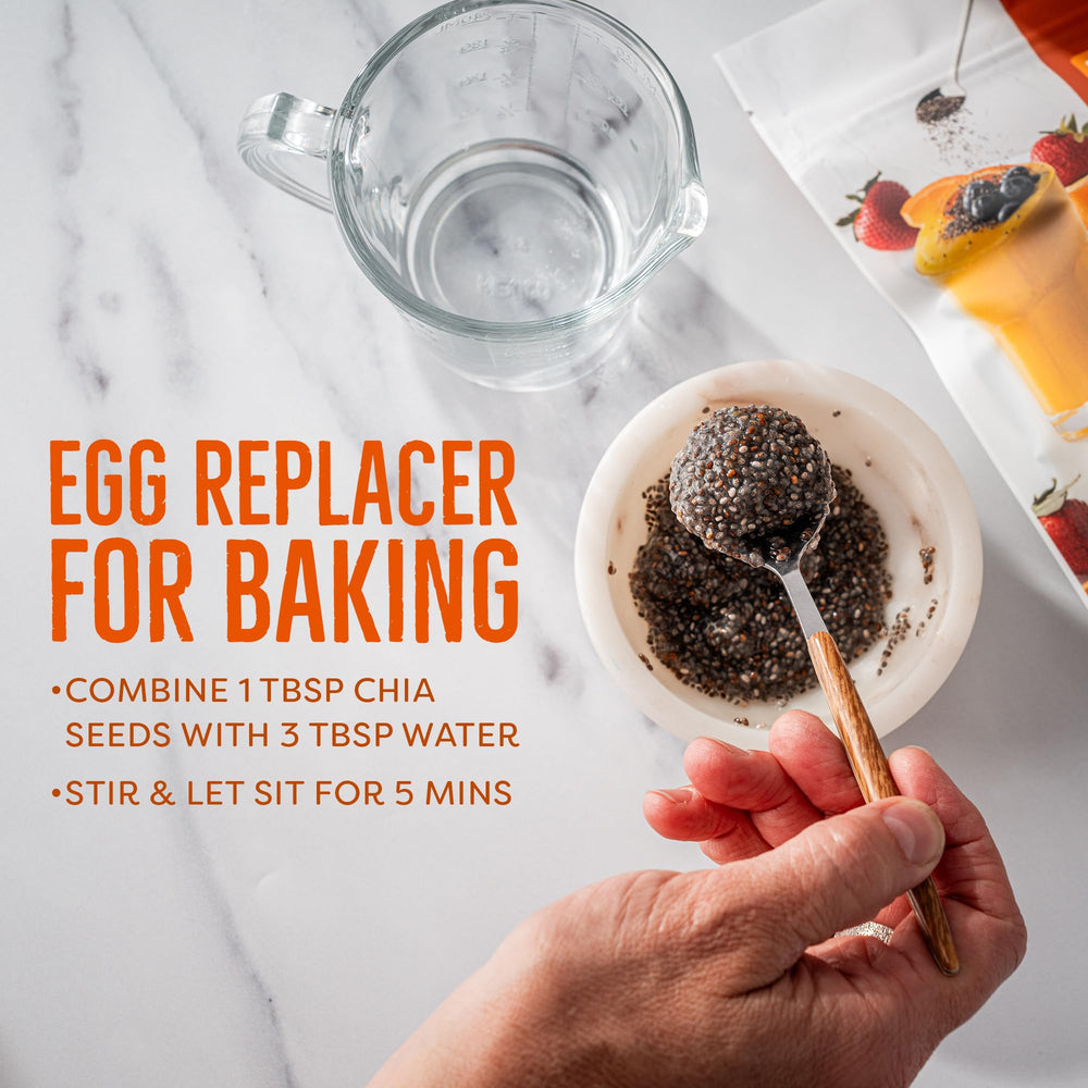BetterBody Foods chia seeds pack—top choice for smoothies and puddings.