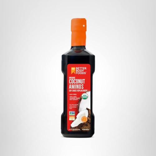 BetterBody Foods Coconut Aminos pantry staple, gluten-free and paleo-friendly for versatile recipes
