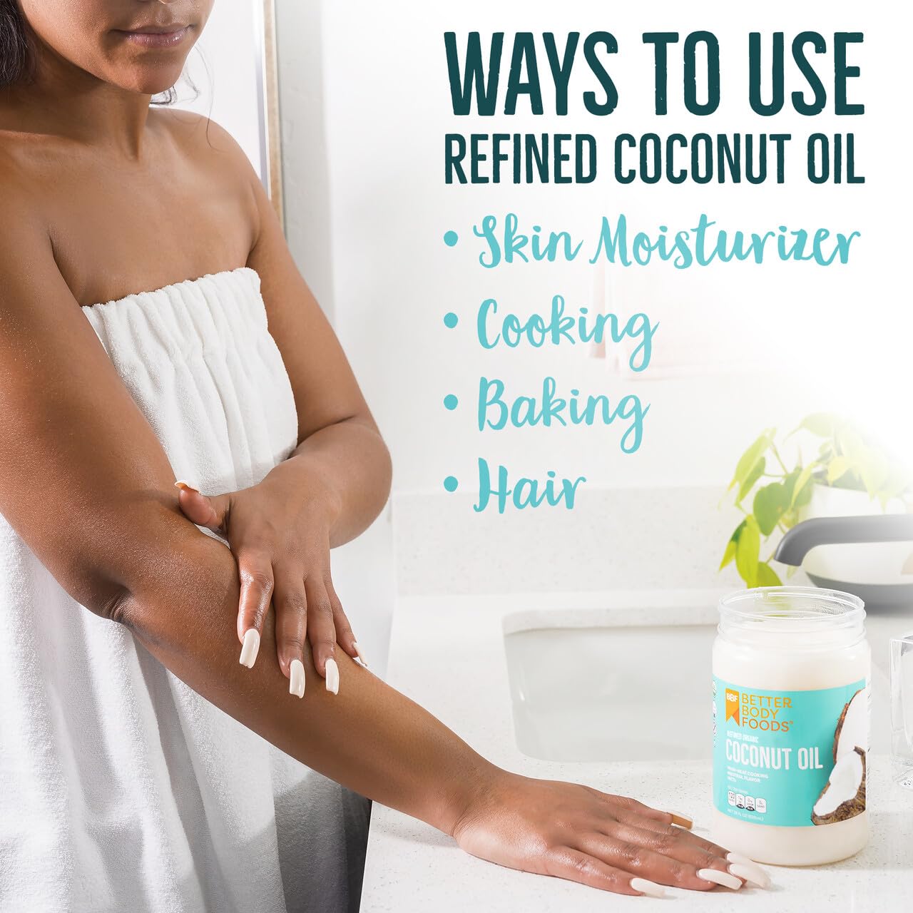 BetterBody Foods coconut oil in baking and roasting applications
