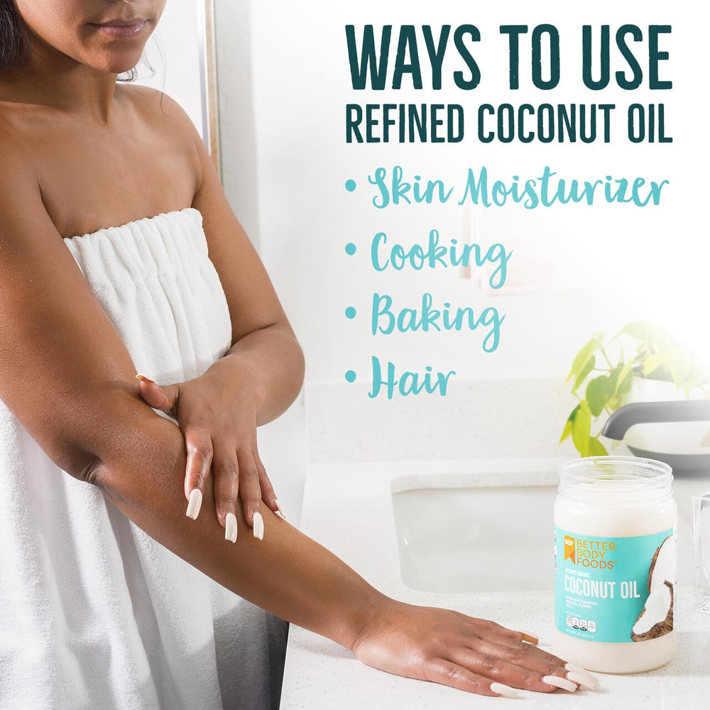 BetterBody Foods coconut oil in baking and roasting applications