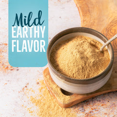 BetterBody Foods Maca powder smoothie scene shows quick daily boost