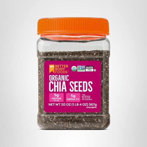 Chia seeds mixed into bread and oatmeal for added texture.