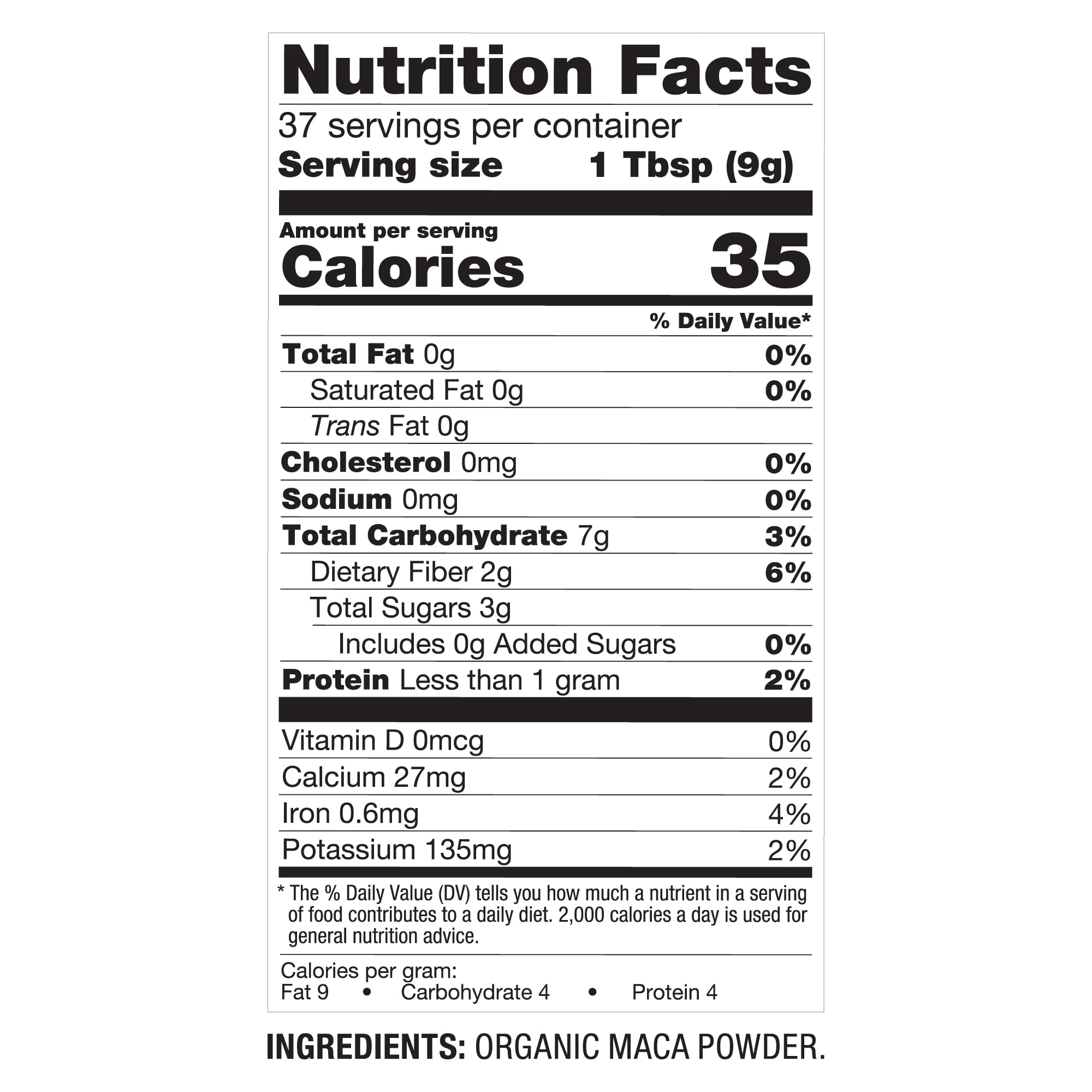 BetterBody Foods Organic Maca Powder gelatinized texture close-up