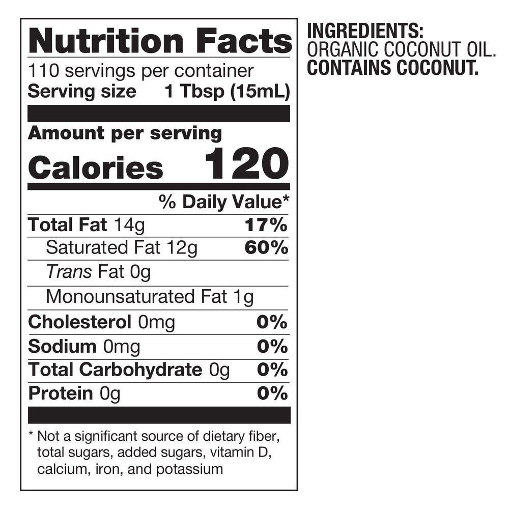 BetterBody Foods coconut oil bottle-pour demonstrates medium-heat cooking with light aroma.