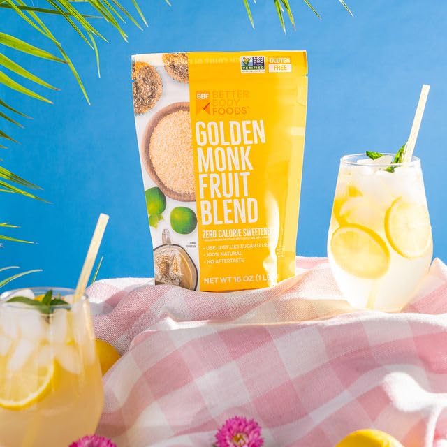 Baking with BetterBody Foods Golden Monk Fruit Sweetener for keto-friendly desserts