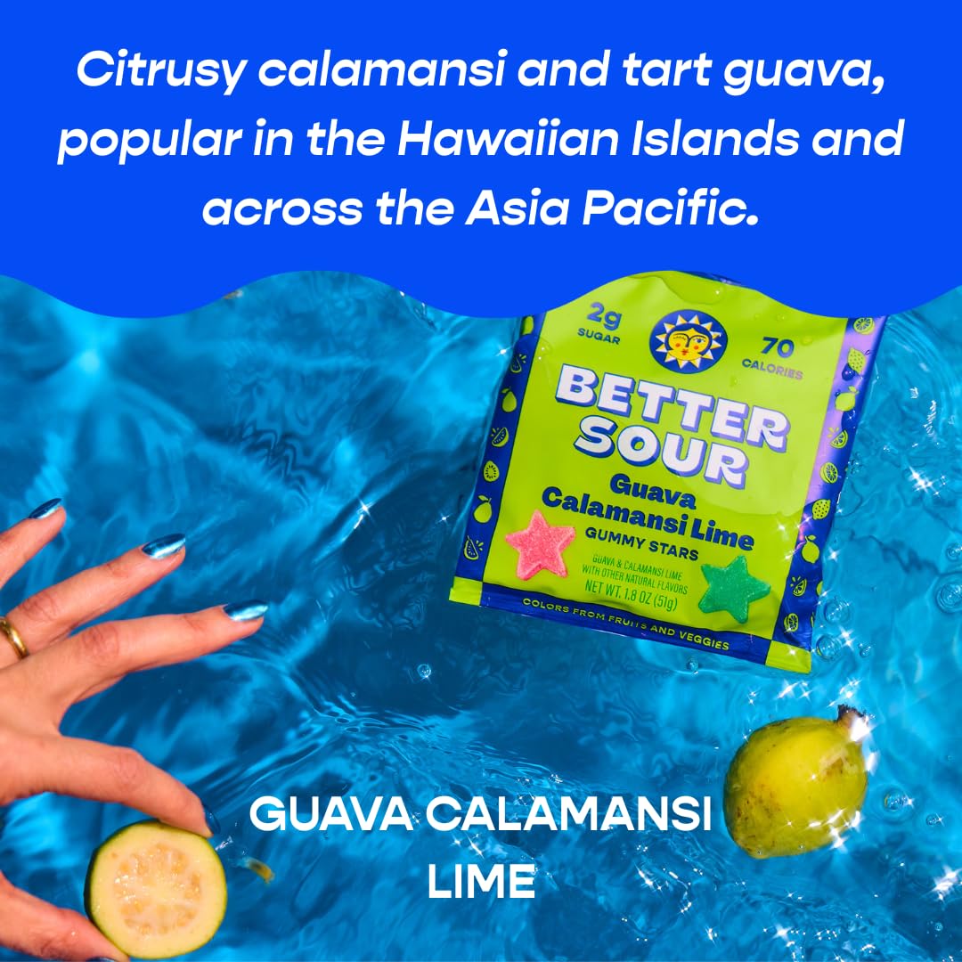 Better Sour bite-sized gummies ready for lunchboxes and outings