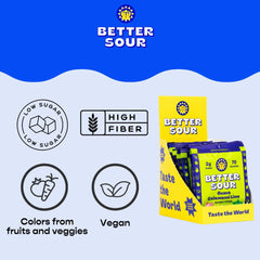 Better Sour grain-free vegan gummies emphasize plant-based snacking