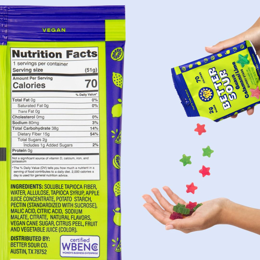 Better Sour packaging shown, ideal pantry staple and gift idea
