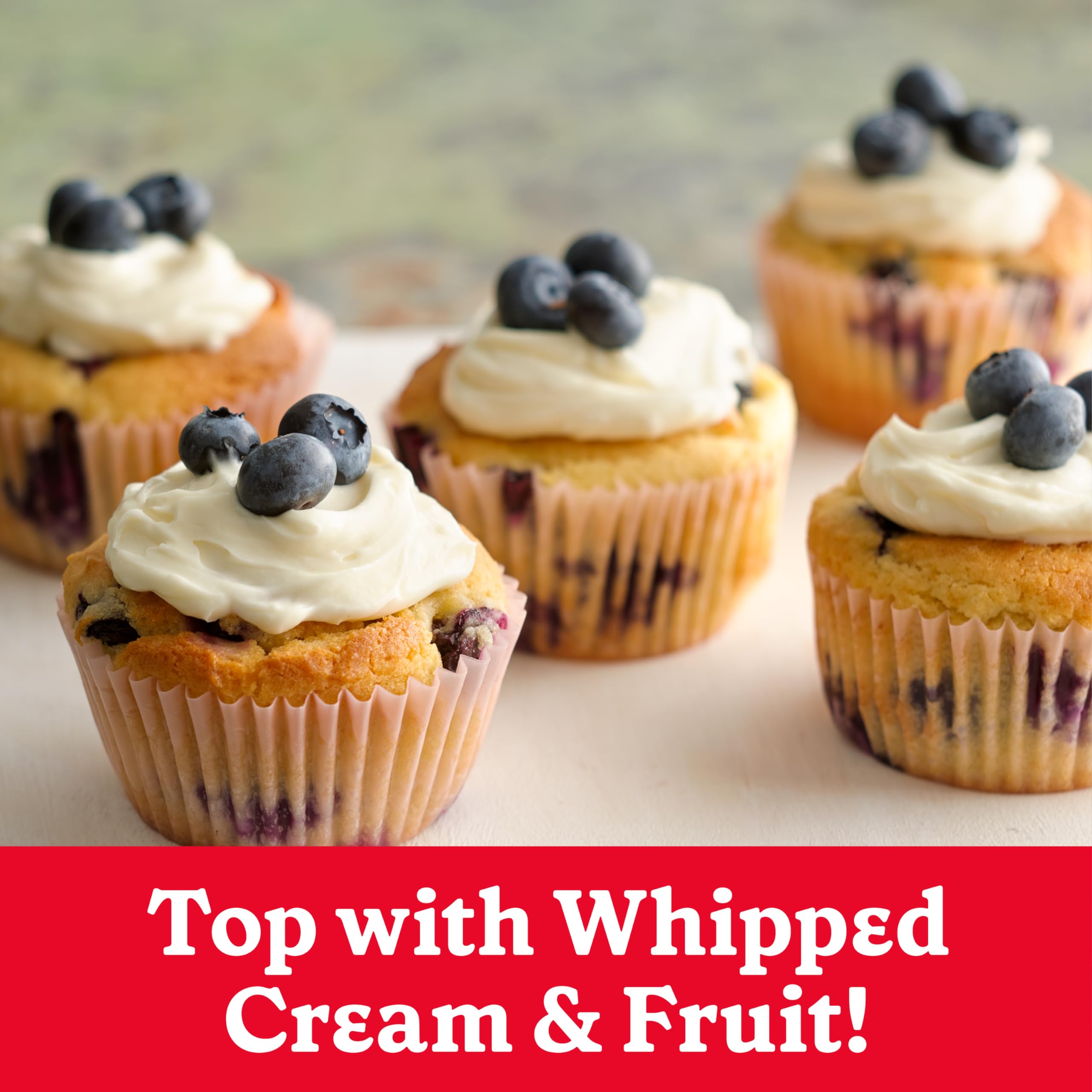 Betty Crocker Batchables Blueberry Muffin Mix: compact packaging for pantry storage