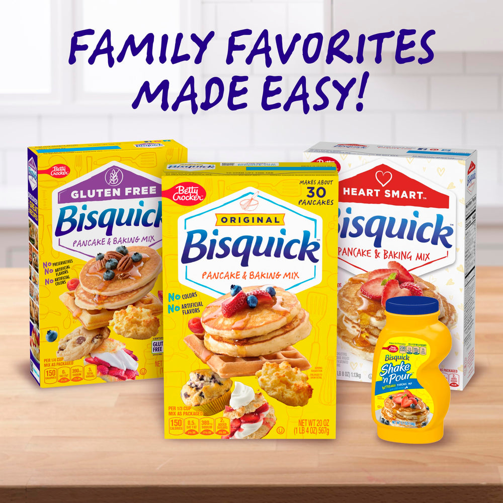 Betty Crocker biscuits: quick, tasty, shareable.