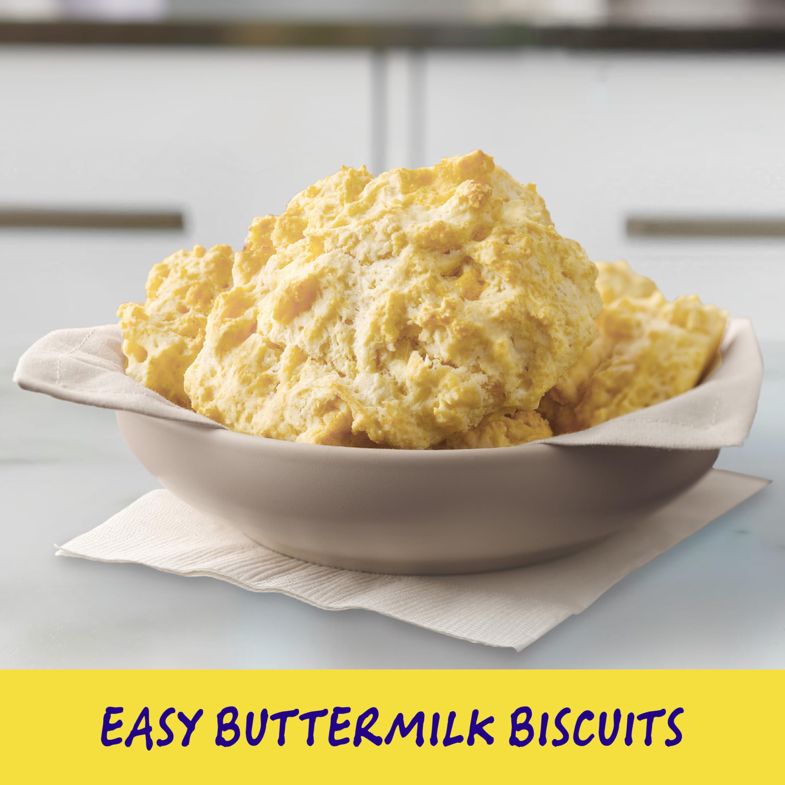 Betty Crocker Bisquick dough rolled on a baking sheet ready to bake.
