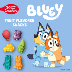Betty Crocker Bluey gluten-free label highlighted on the packaging.