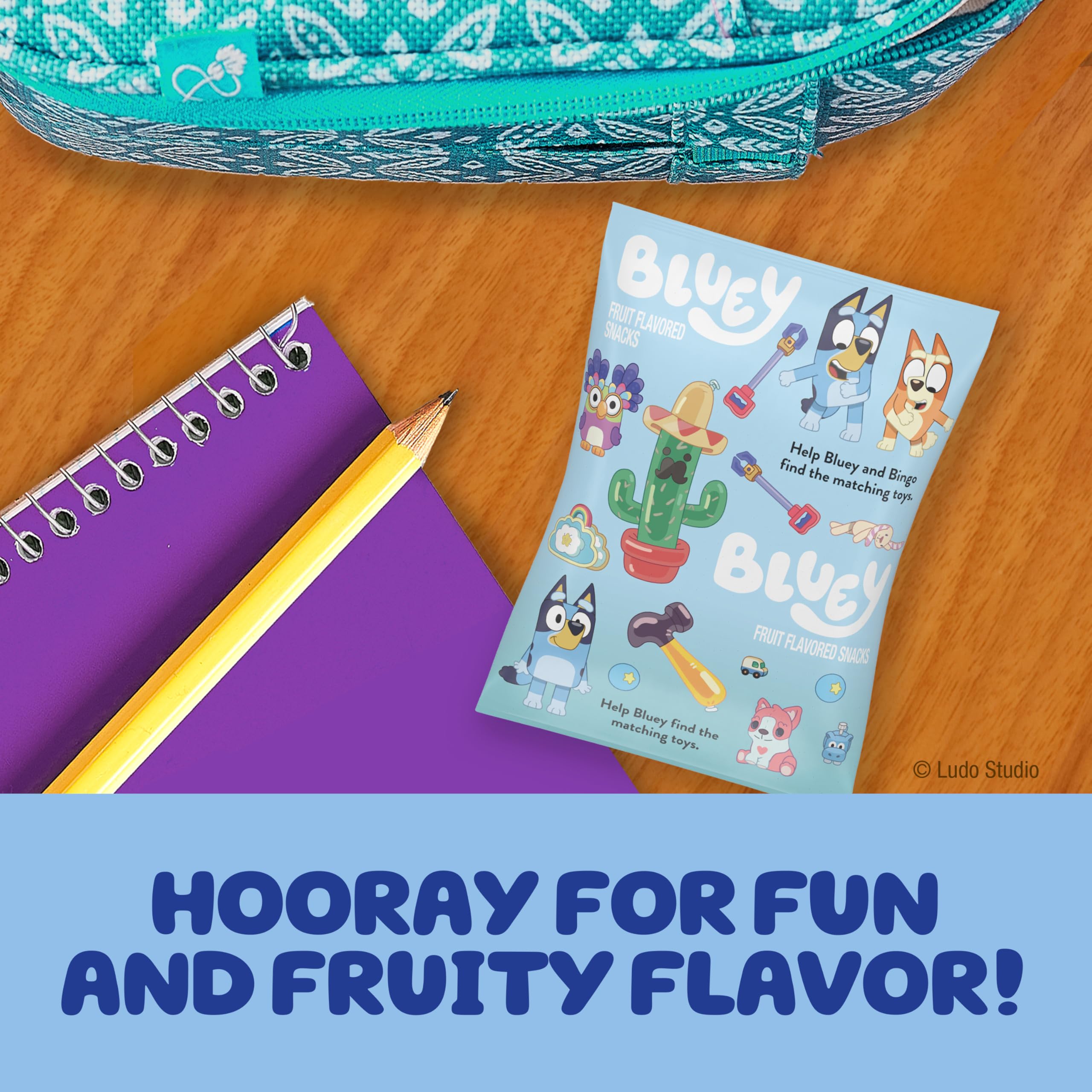 Betty Crocker Bluey lunchbox-friendly snack option for busy days.