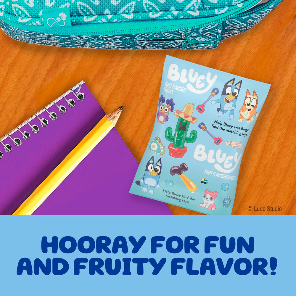Betty Crocker Bluey snacks on-the-go are ready for road trips and busy days.
