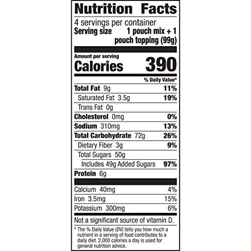 Betty Crocker brownie mix packaging highlights rich chocolate flavor.