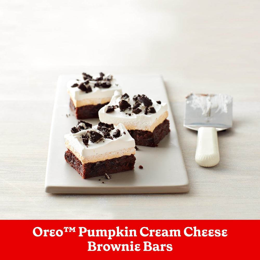Betty Crocker fudge brownie slices cooling on a plate ready to serve