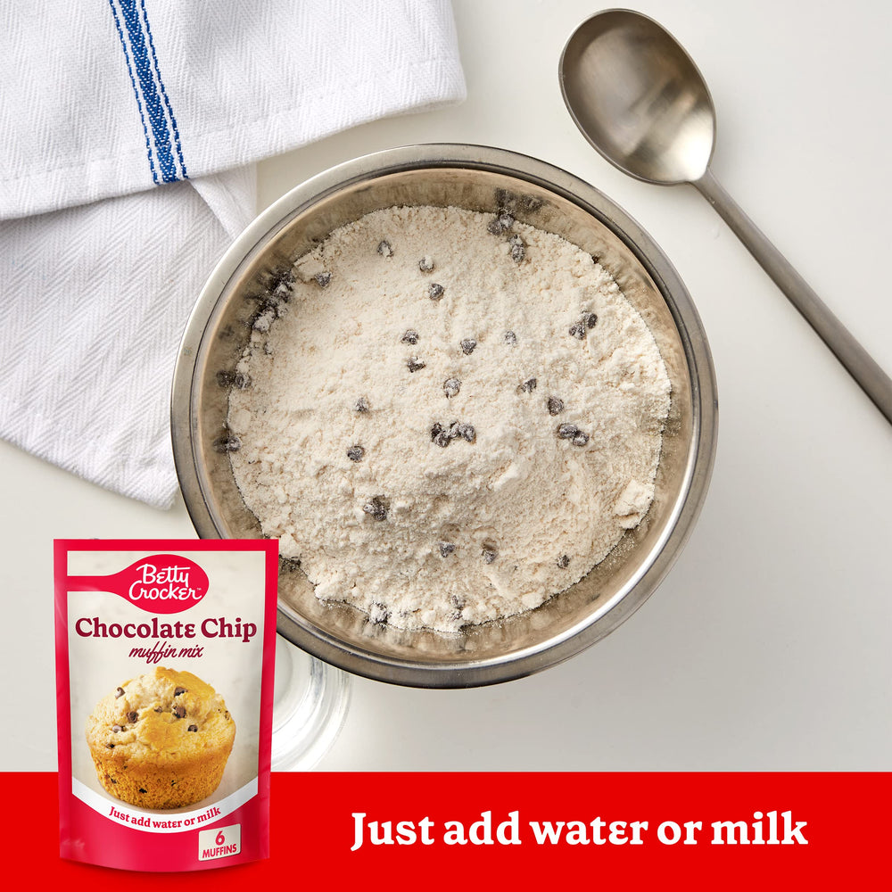 Betty Crocker Muffin Mix muffins baking in the oven to golden tops.