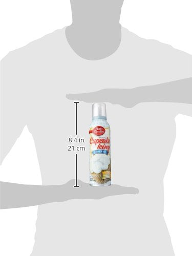 Betty Crocker Cloud White icing on mini cupcakes is quick to decorate.