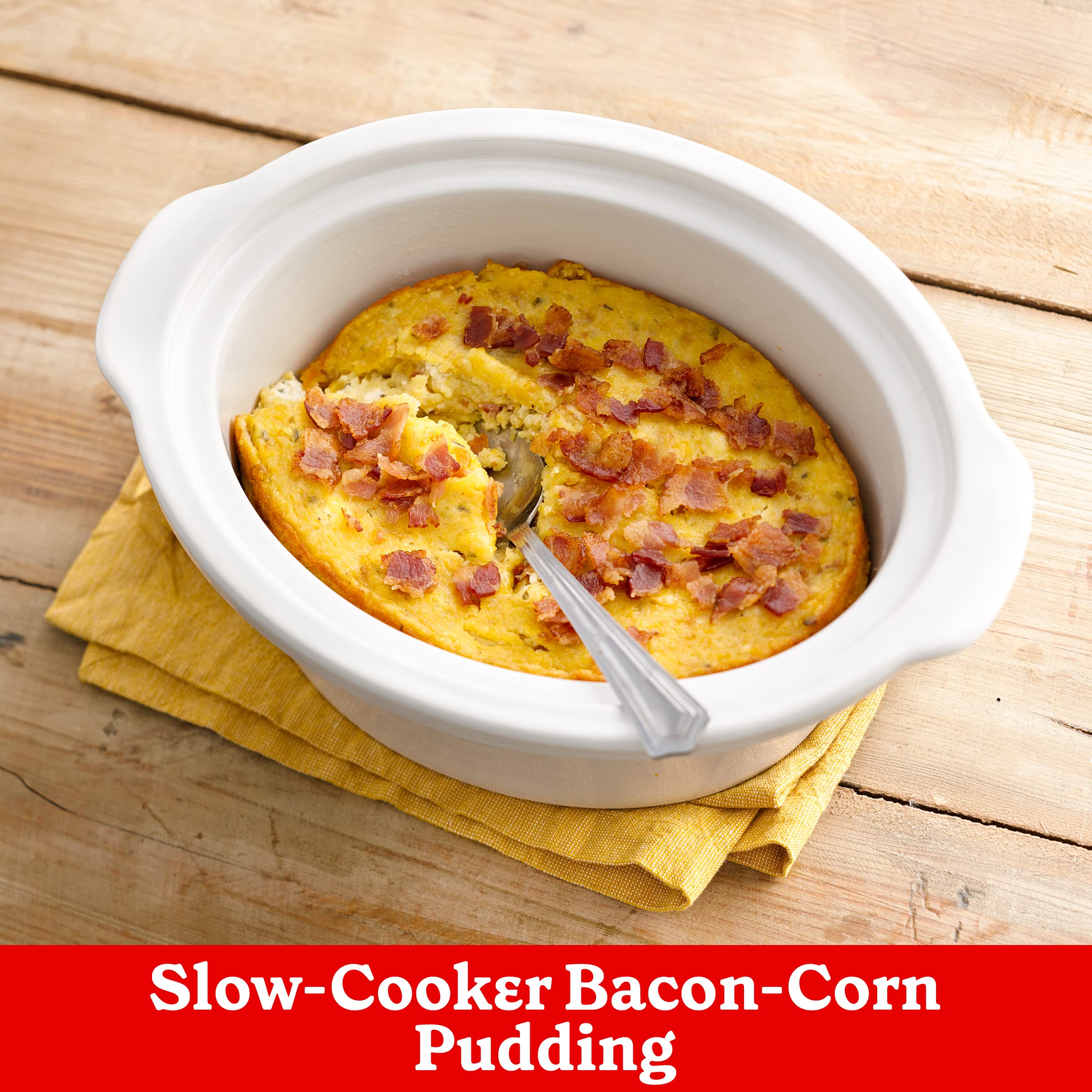 Closeup of Betty Crocker Cornbread Muffin Mix pack for versatile baking