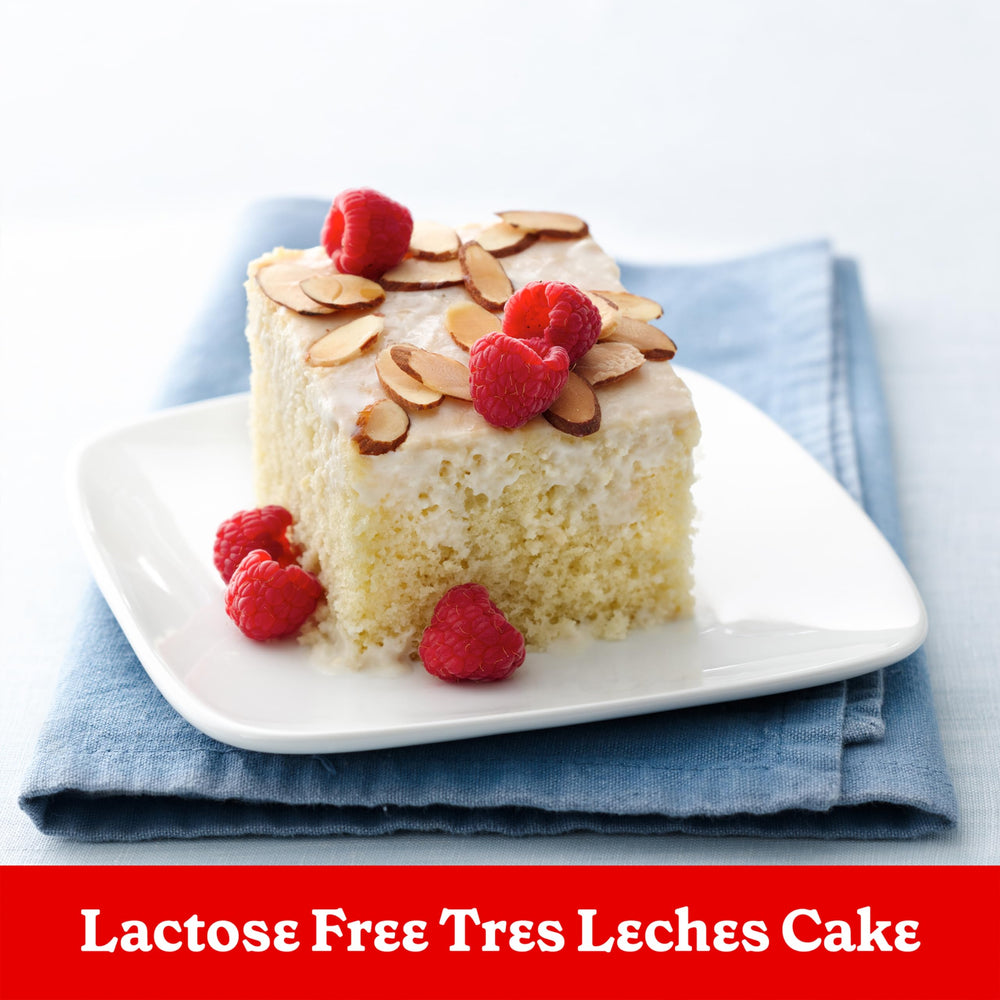Betty Crocker Delights toppings with fruit and sprinkles for decoration.